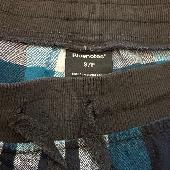 Bluenotes plaid pj pants - Picture 3 of 3